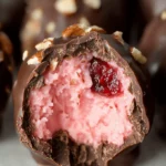 Chocolate Cherry Coconut Truffles - Easy Holiday Treat