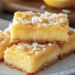 Tropical Lemon Coconut Bars