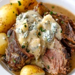 Braised Beef with Blue Cheese Sauce – Easy Dinner Ideas