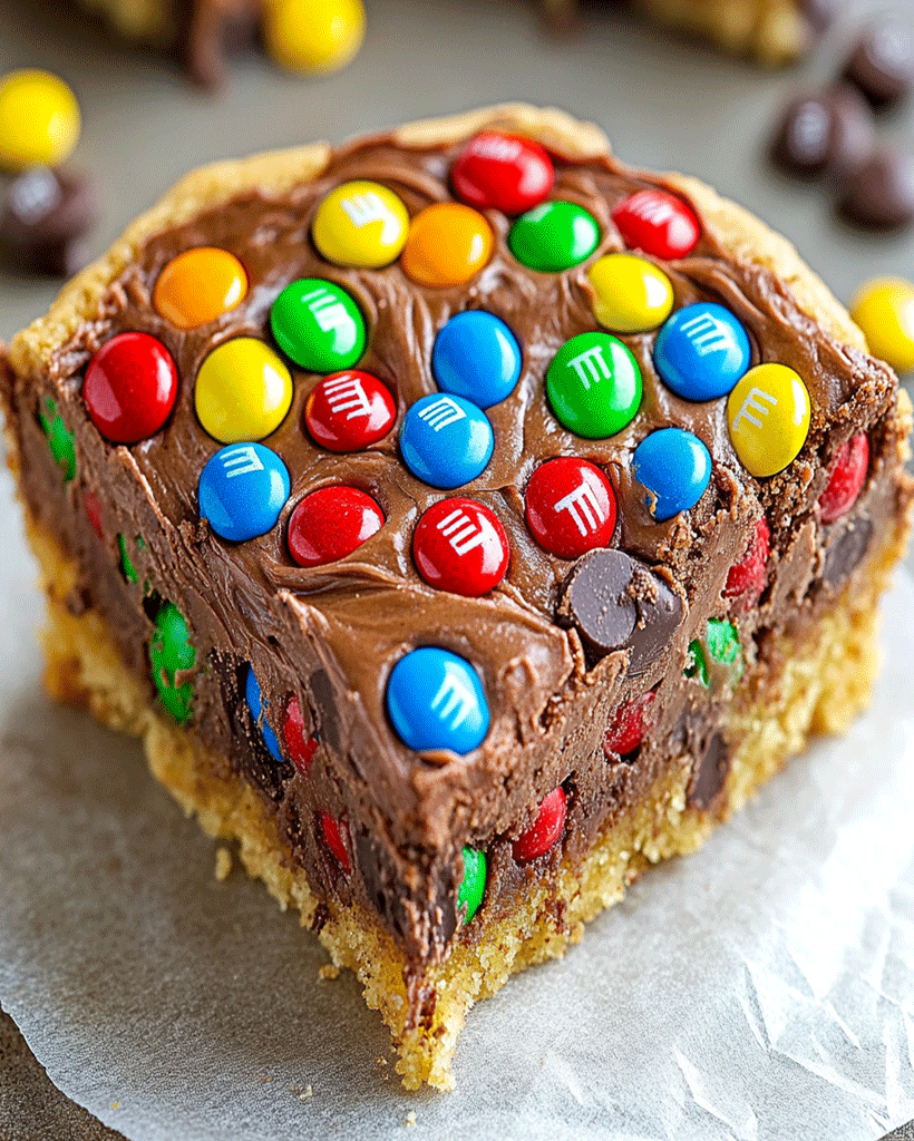 M&M Chocolate Chip Pie - Sweet Dessert Recipe