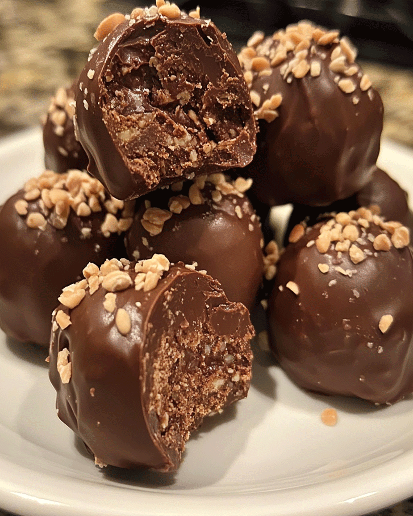 Nutella Hazelnut Chocolate Truffles : Easy Dessert Recipe