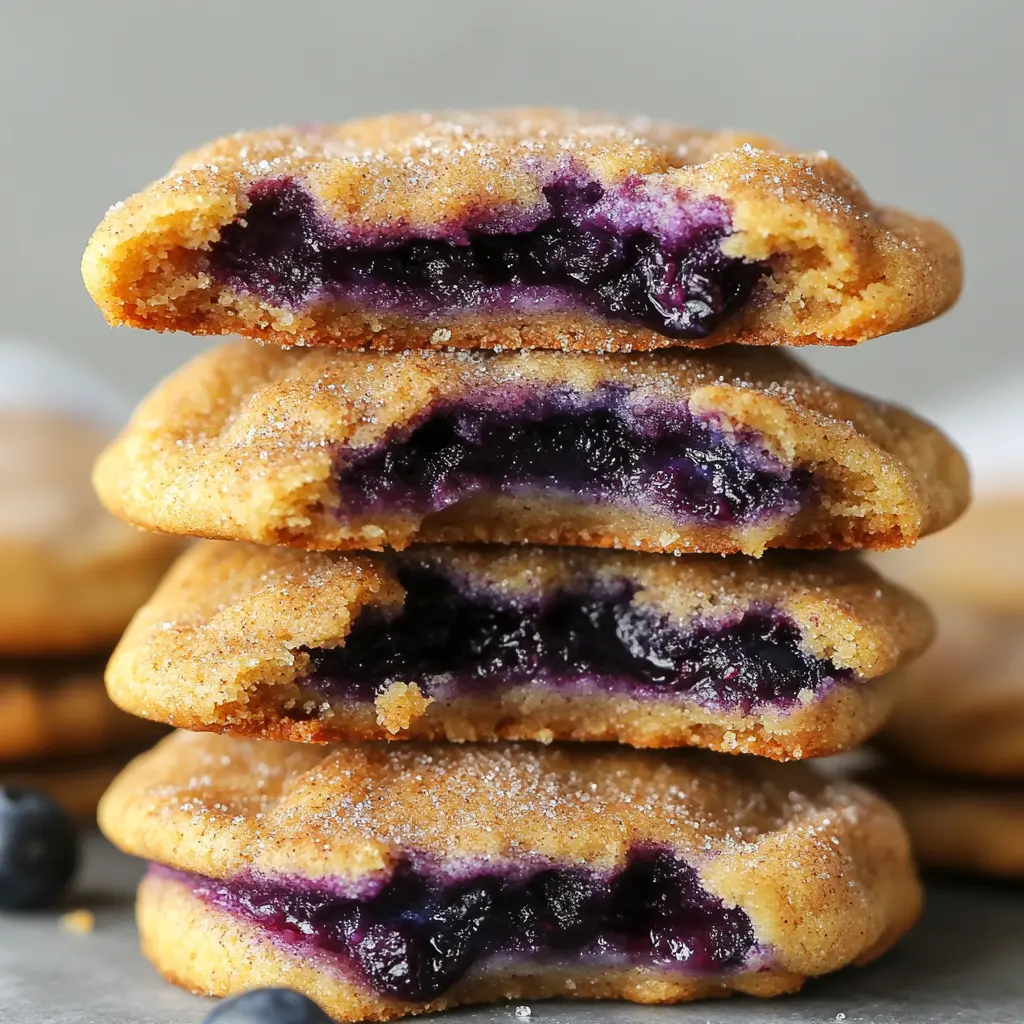 Blueberry Pie Cookies