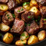 Easy sheet pan steak fajitas