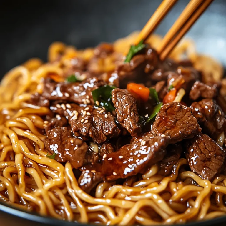 Best Hoisin Beef Noodles Recipe – Easy and Flavorful