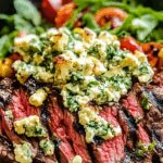 Grilled Corn and Gorgonzola Steak Salad