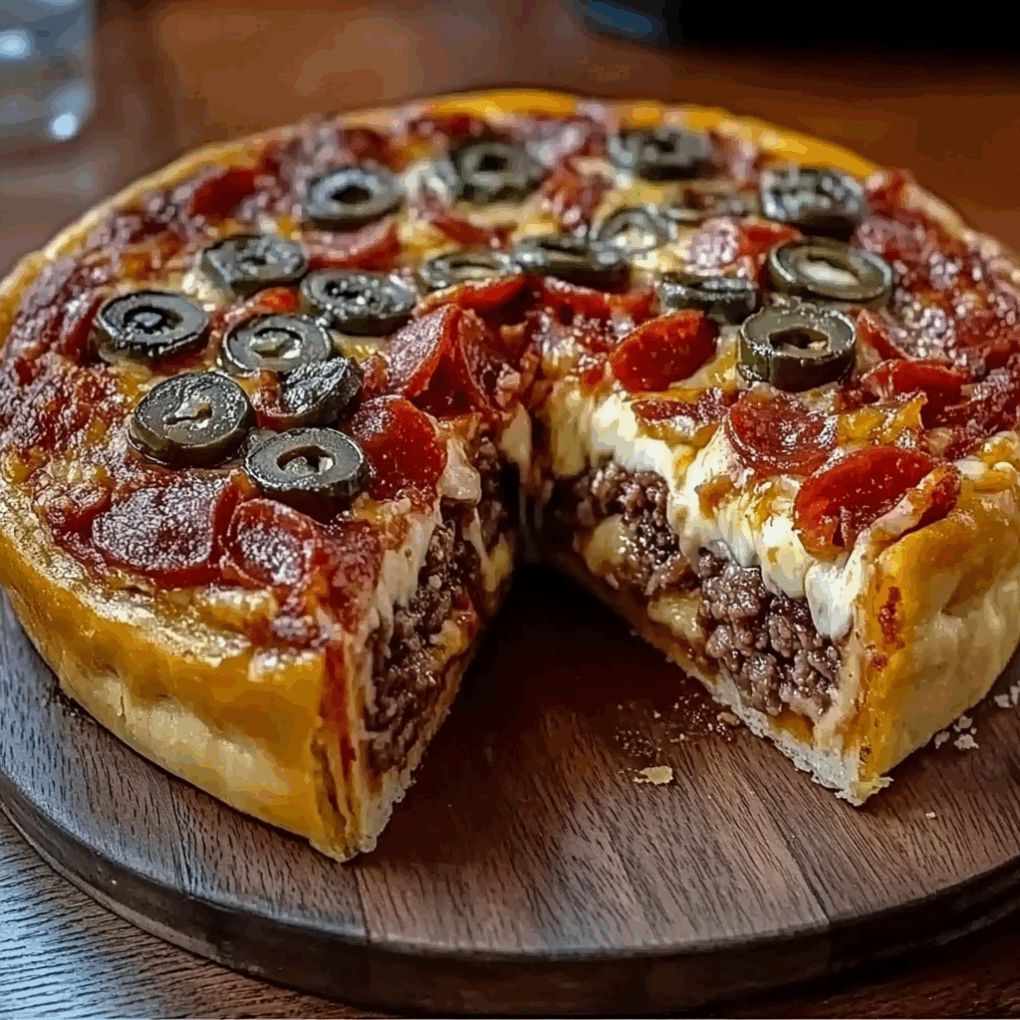 Key technique for making Deep-Dish Pizza Pie demonstrated by Louisa Jannet