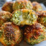 Baked Broccoli Cheese Balls