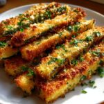 Baked Parmesan Zucchini Fries