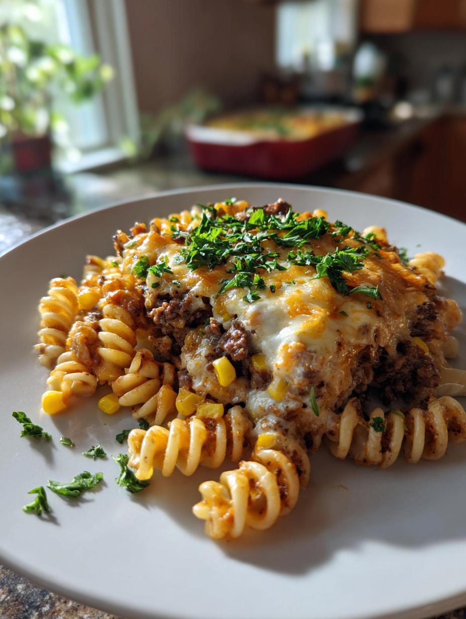 Cheddar Ranch Beef and Sweet Corn Rotini Bake: 6 Irresistible Reasons 4 Cheddar Ranch Beef and Sweet Corn Rotini Bake - detail 1