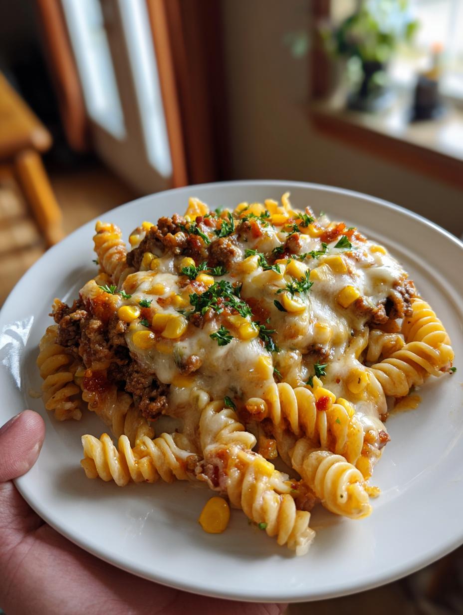 Cheddar Ranch Beef and Sweet Corn Rotini Bake: 6 Irresistible Reasons 5 Cheddar Ranch Beef and Sweet Corn Rotini Bake - detail 2