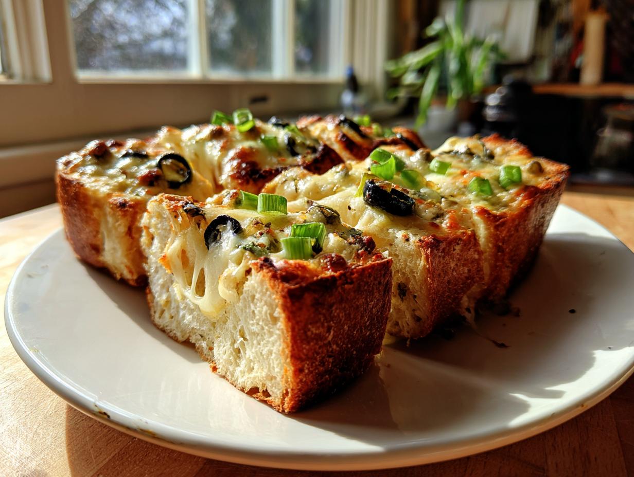 Olive Cheese Bread