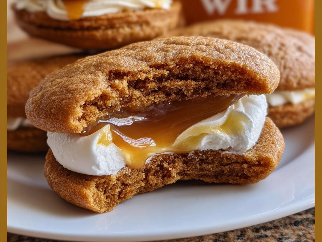Apple Cider Whoopie Pie Cookies: 1 Amazing Fall Bite 5 Apple Cider Whoopie Pie cookies - detail 2