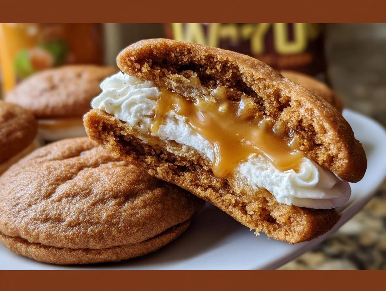 Apple Cider Whoopie Pie cookies