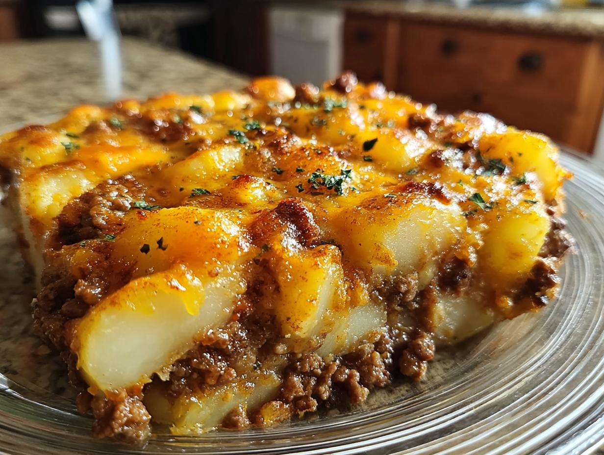 Cheesy Ground Beef Potatoes: Amazing 1-Pan Comfort 5 Cheesy Ground Beef Potatoes: Amazing 1-Pan Comfort - Cheesy Ground Beef Potatoes - main visual representation