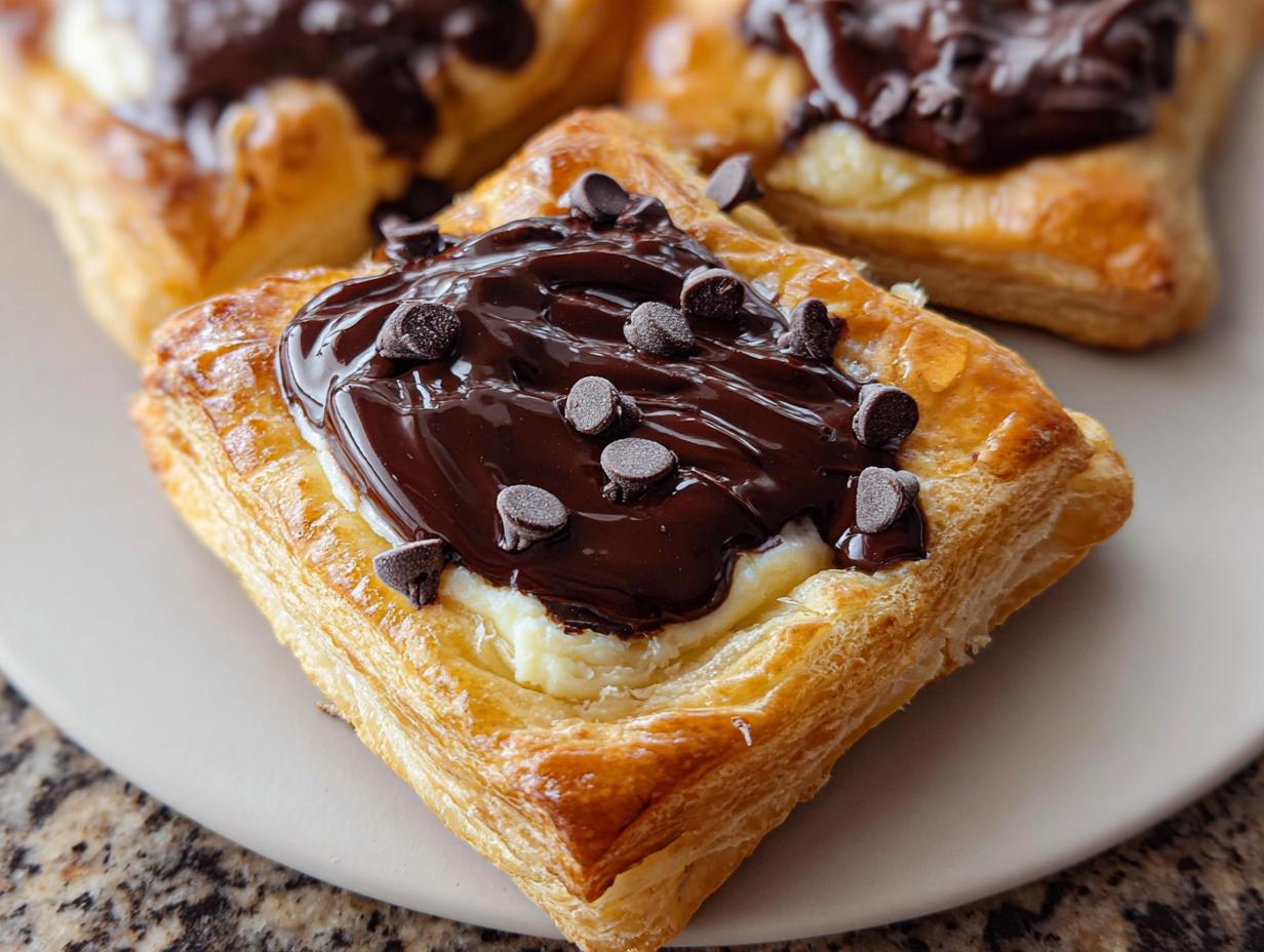 Chocolate Cream Cheese Danish: 1 Wicked Bite 5 Chocolate Cream Cheese Danish - detail 2