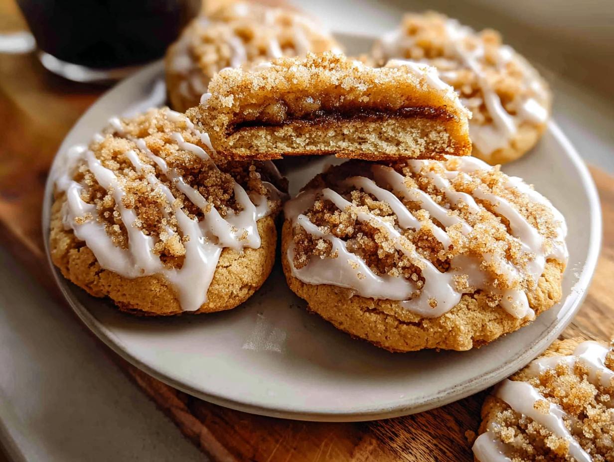 Cinnamon Coffee Cake Cookies - detail 2