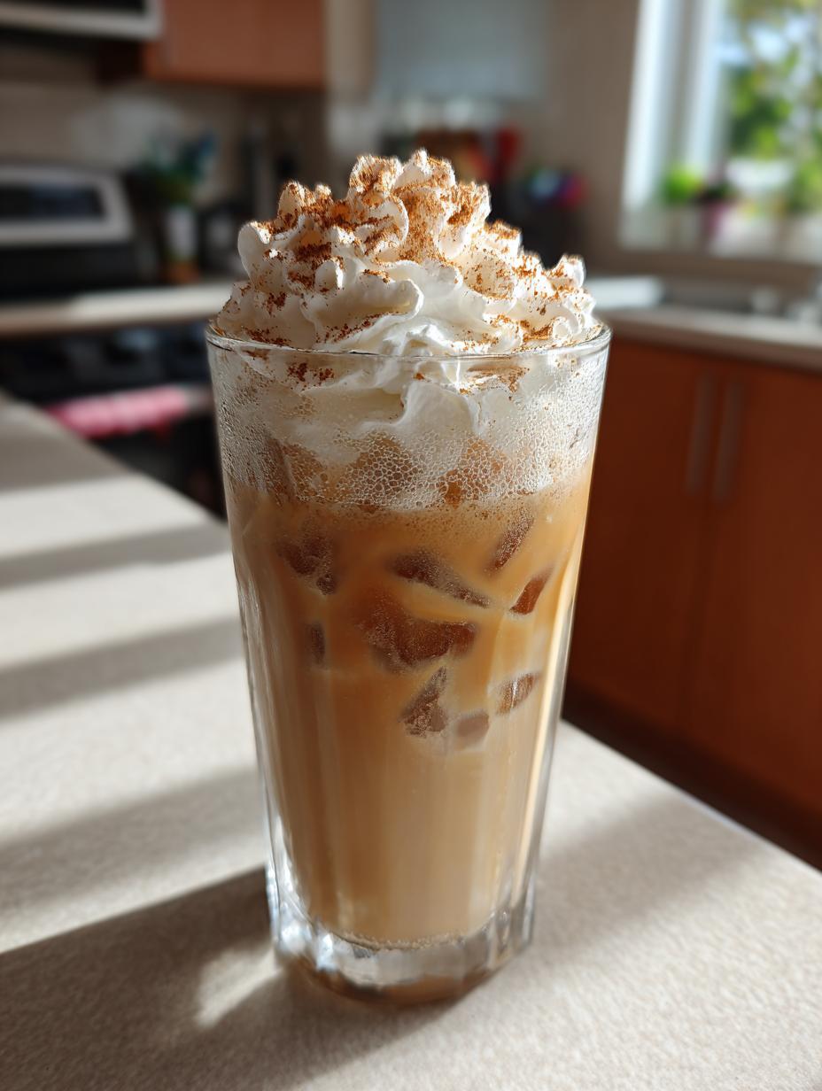Cinnamon Roll Iced Coffee - detail 1