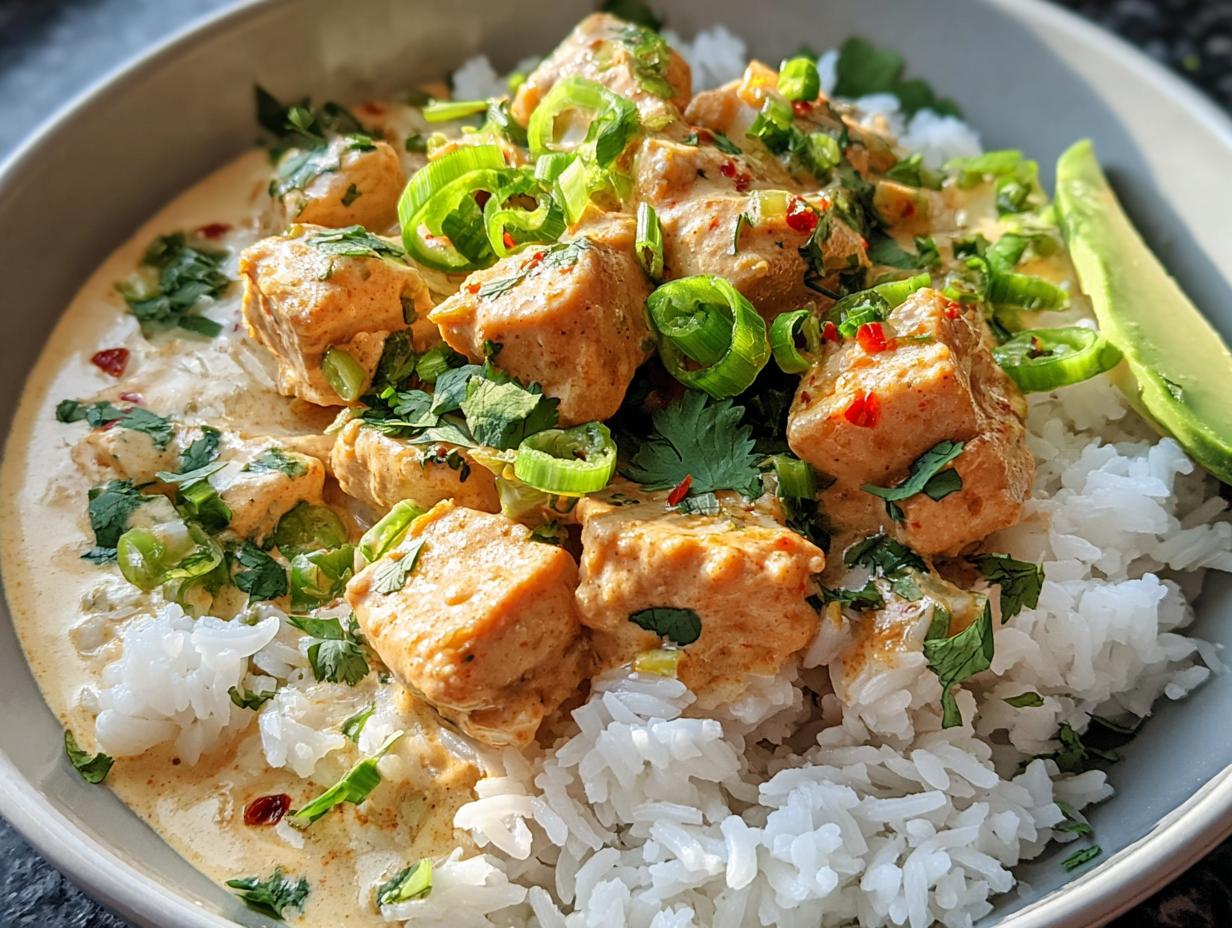 Coconut Chicken Rice Bowl - detail 1