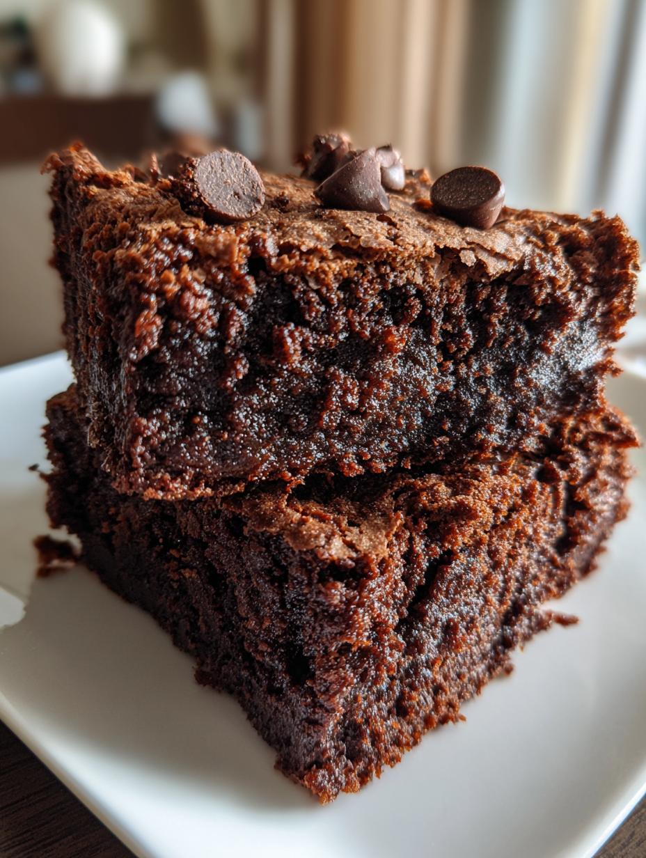 Heavenly Cottage Cheese Brownies: Only 75 Calories 4 Cottage Cheese Brownies - detail 1