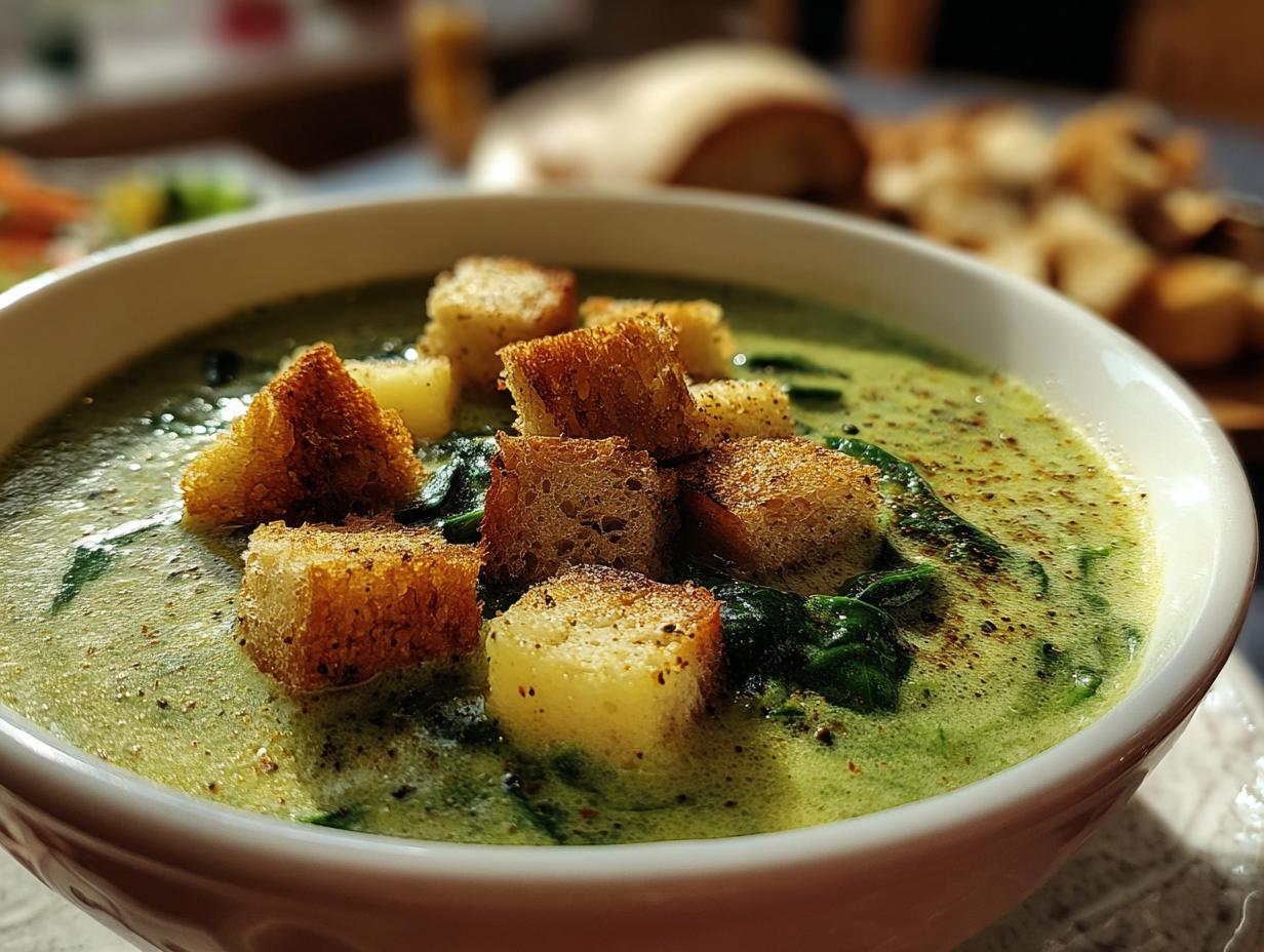 Cream Spinach Soup Comfort: 15-Minute Dream 4 Cream Spinach Soup Comfort: 15-Minute Dream - Cream Spinach Soup Comfort - additional detail