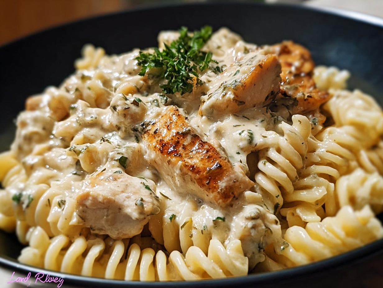 Creamy Ranch Chicken Pasta
