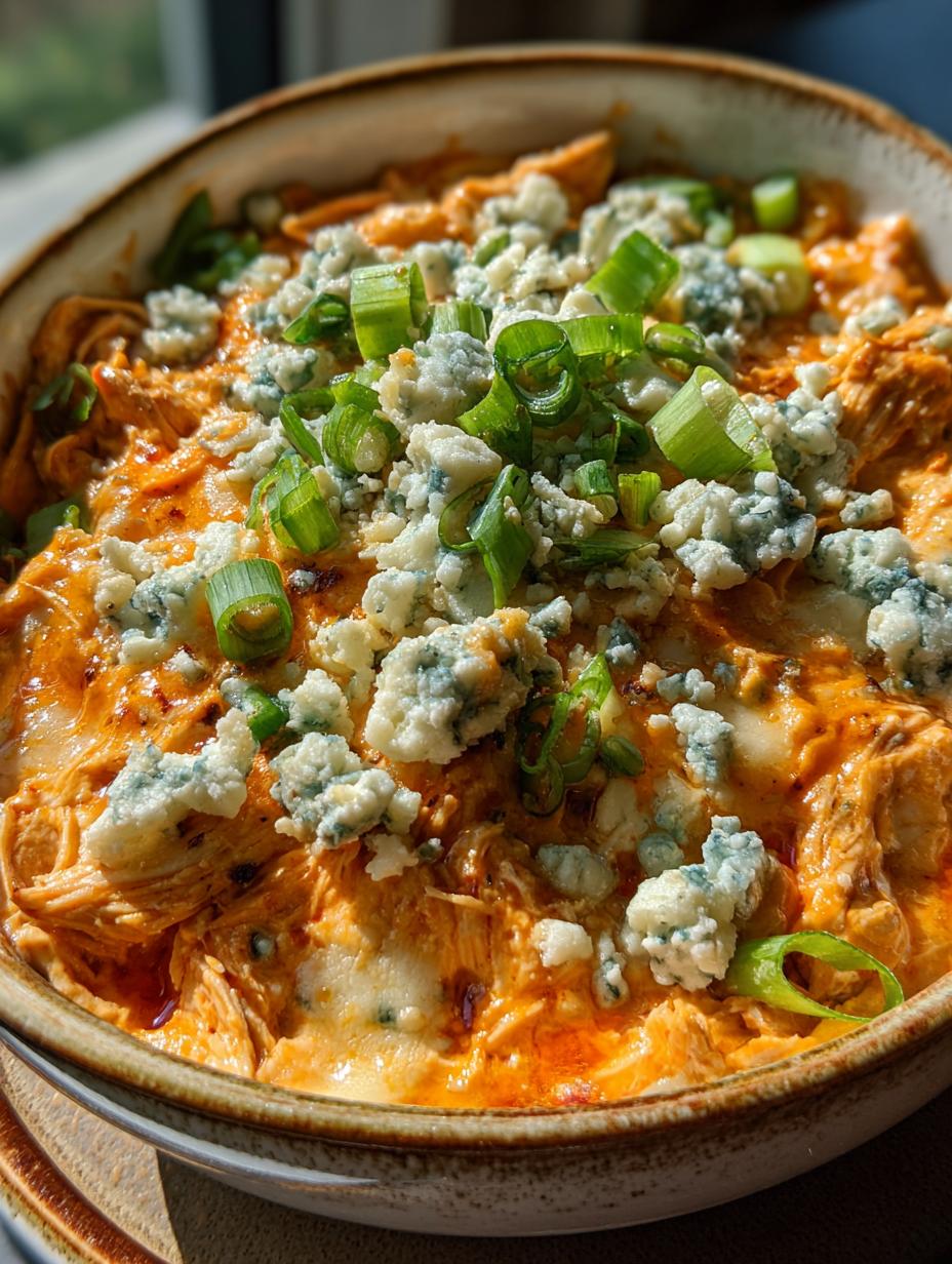 Crockpot Buffalo Chicken Dip: 334 Cal Crave-Worthy Joy 1 Crockpot Buffalo Chicken Dip - detail 1
