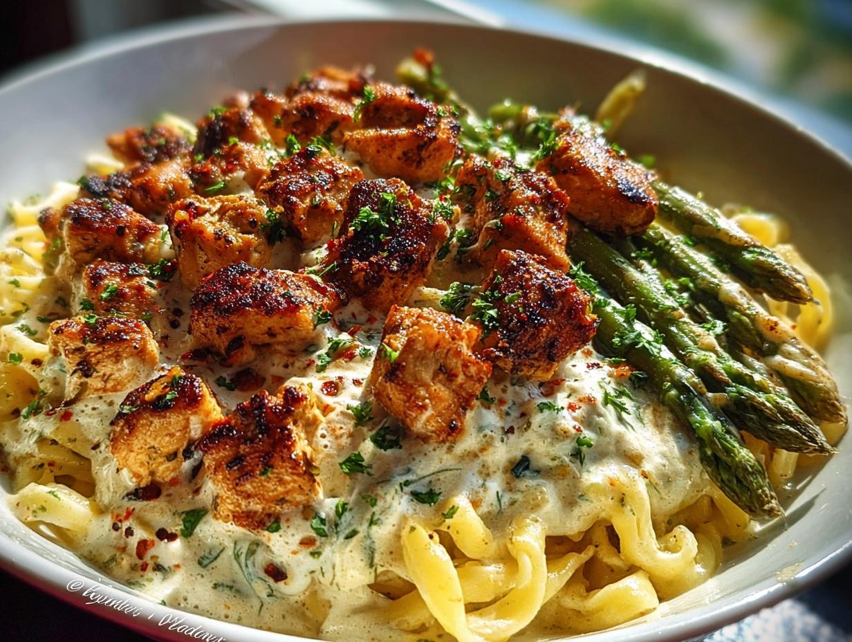 Greek Chili Chicken Alfredo: 1 Amazing Recipe - Greek Chili Chicken Alfredo - additional detail