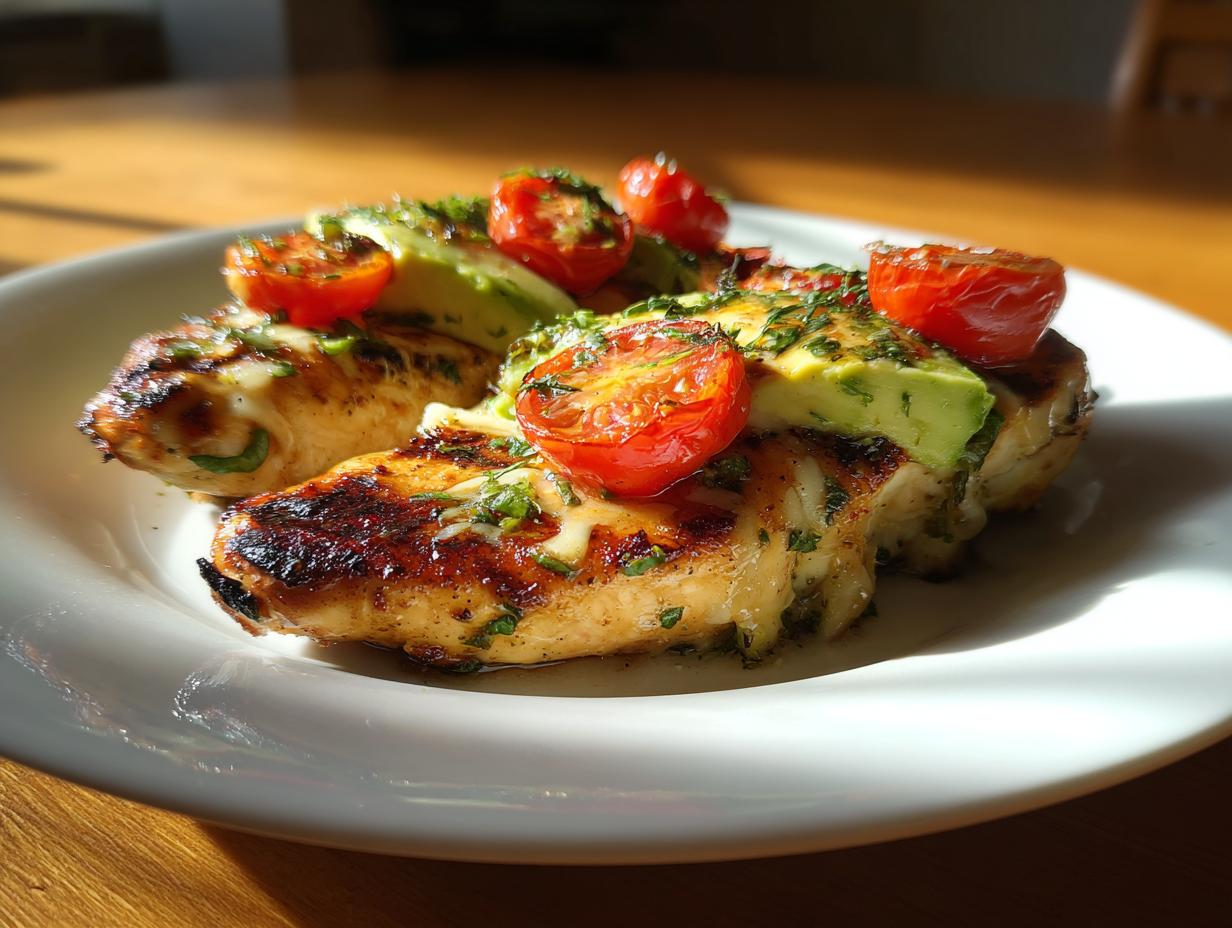 Grilled California Avocado Chicken