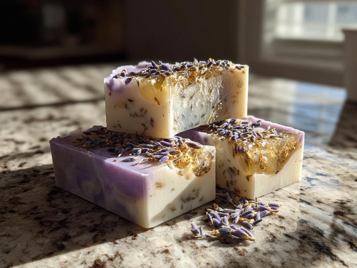 Honey Lemon Lavender Soap Recipe