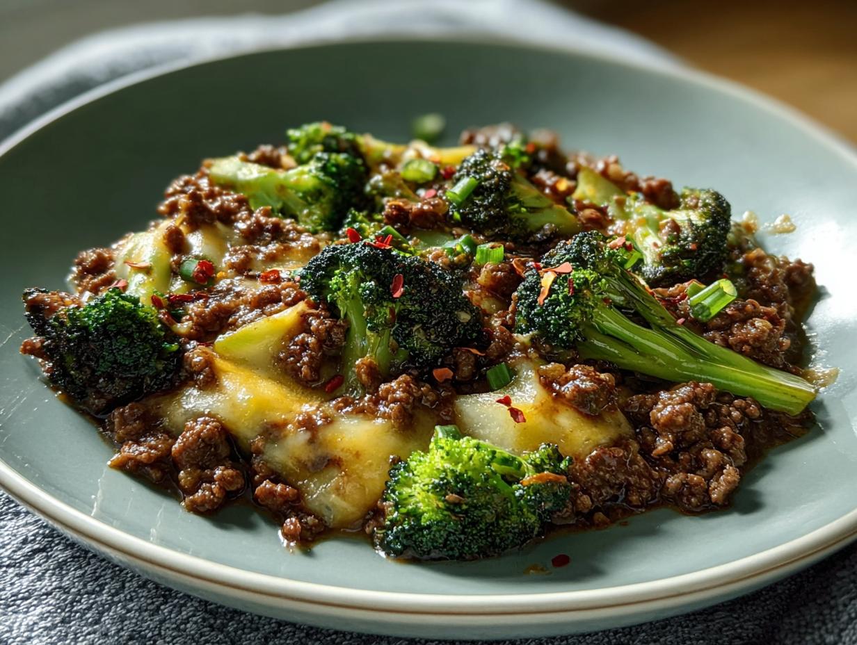Keto Hamburger Broccoli Skillet: 1 Great Dinner Fix 4 Keto Hamburger Broccoli Skillet - detail 1