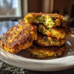 Low Carb Crispy Broccoli Cheese Rounds