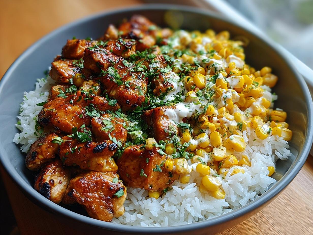 Street Corn Chicken Rice: 1 Amazing Bowl - Street Corn Chicken Rice - additional detail