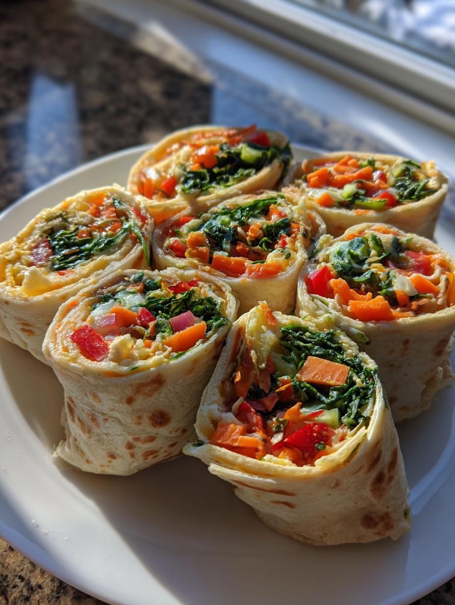 Vegetable Tortilla Roll Ups - detail 1