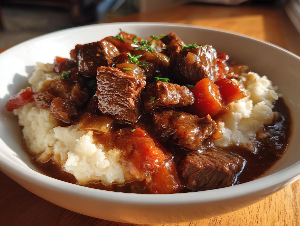 https://redrecipe.com/slow-cooker-beef-manhattan/