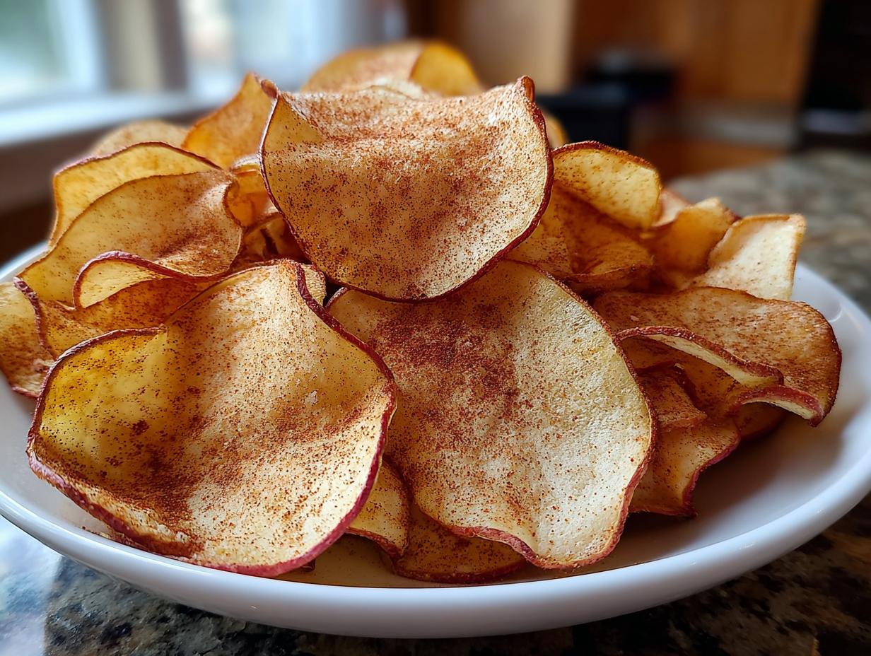 Air Fryer Apple Chips: 2 Crisp Secrets Revealed 4 Air Fryer Apple Chips: 2 Crisp Secrets Revealed preparation and finished dish