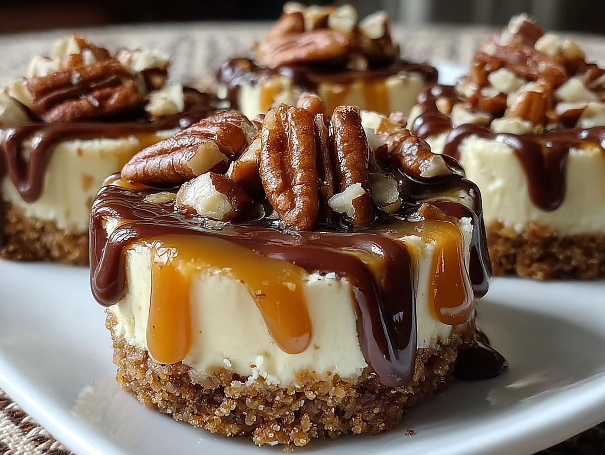 Bake Turtle Mini Cheesecake