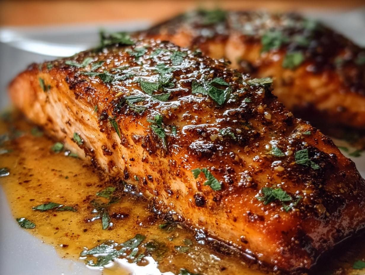 Cajun Honey Butter Salmon: 1 Amazing Recipe 4 Cajun Honey Butter Salmon: 1 Amazing Recipe - Cajun Honey Butter Salmon - additional detail