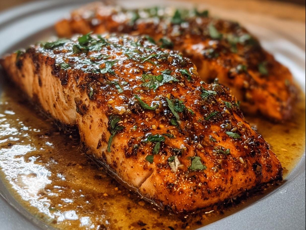 Cajun Honey Butter Salmon: 1 Amazing Recipe 5 Cajun Honey Butter Salmon: 1 Amazing Recipe - Cajun Honey Butter Salmon - additional detail