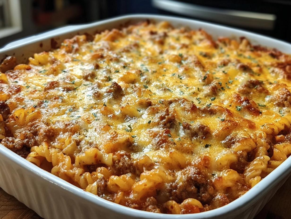 Cheesy Hamburger Casserole: 7 Amazing Tips 4 Cheesy Hamburger Casserole: 7 Amazing Tips - Cheesy Hamburger Casserole - additional detail
