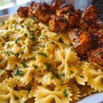 Chicken Creamy Velveeta Bowtie