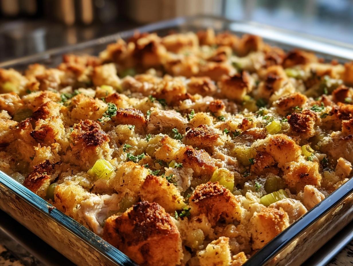 AMAZING Chicken Stuffing Casserole in 30 Mins - Chicken Stuffing Casserole - additional detail