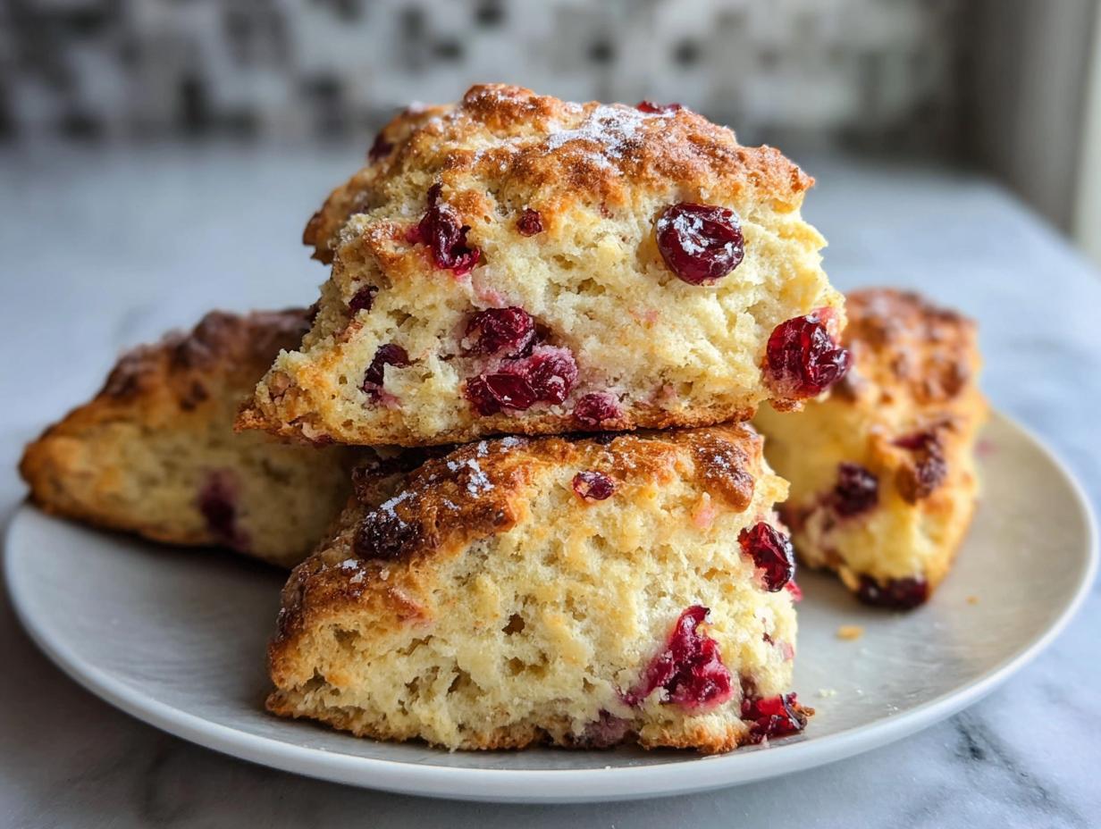 Cranberry Scones: Bake 8 Tender Treats Fast 5 Cranberry Scones: Bake 8 Tender Treats Fast - Cranberry Scones - additional detail