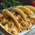 Creamy Cheesy Chicken Tacos