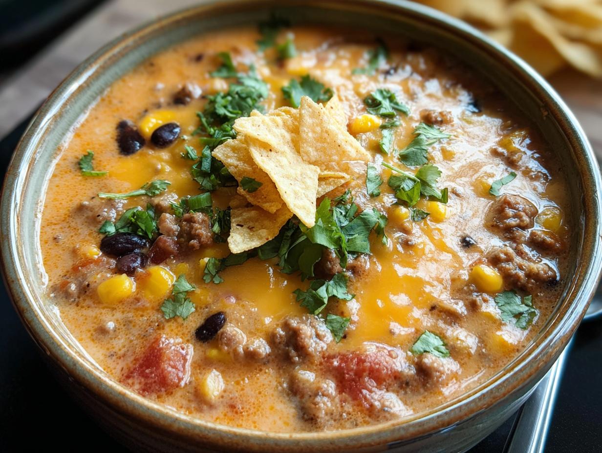 Crockpot Nacho Cheese Soup: Astonishingly Creamy Comfort - Crockpot Nacho Cheese Soup - additional detail