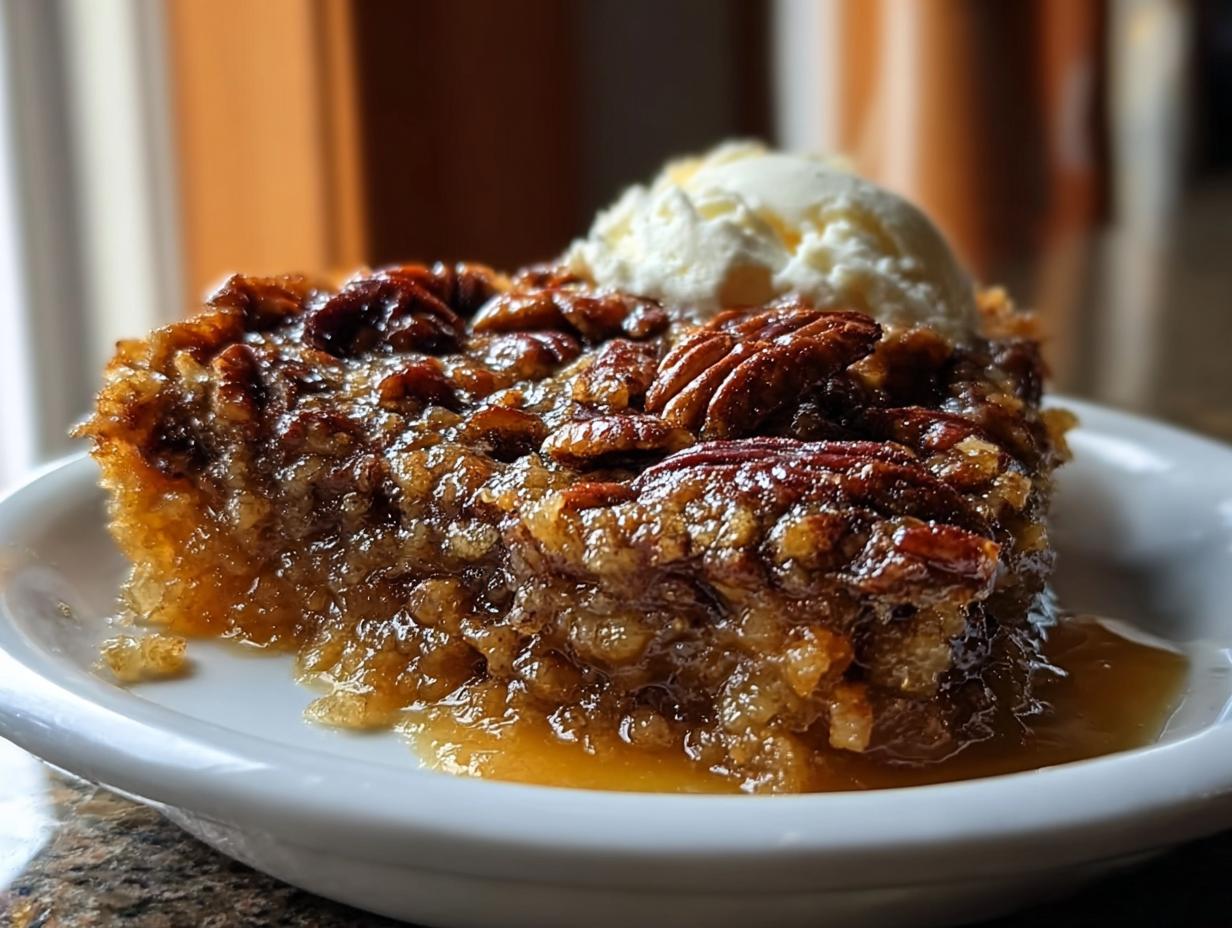 Effortless Pecan Pie Dump