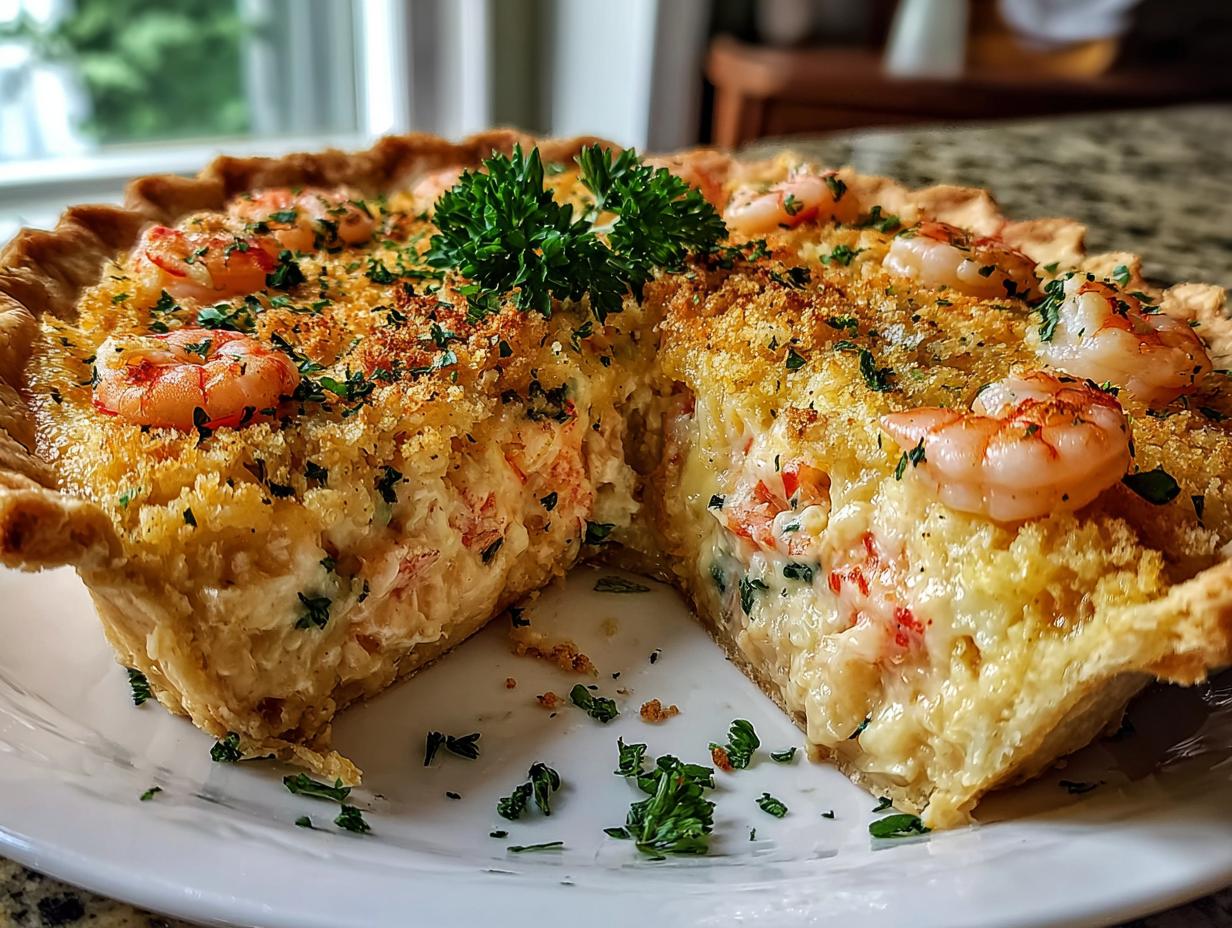 Florida Shrimp Pie: 1 Delicious Gulf Taste 4 Florida Shrimp Pie: 1 Delicious Gulf Taste - Florida Shrimp Pie - additional detail