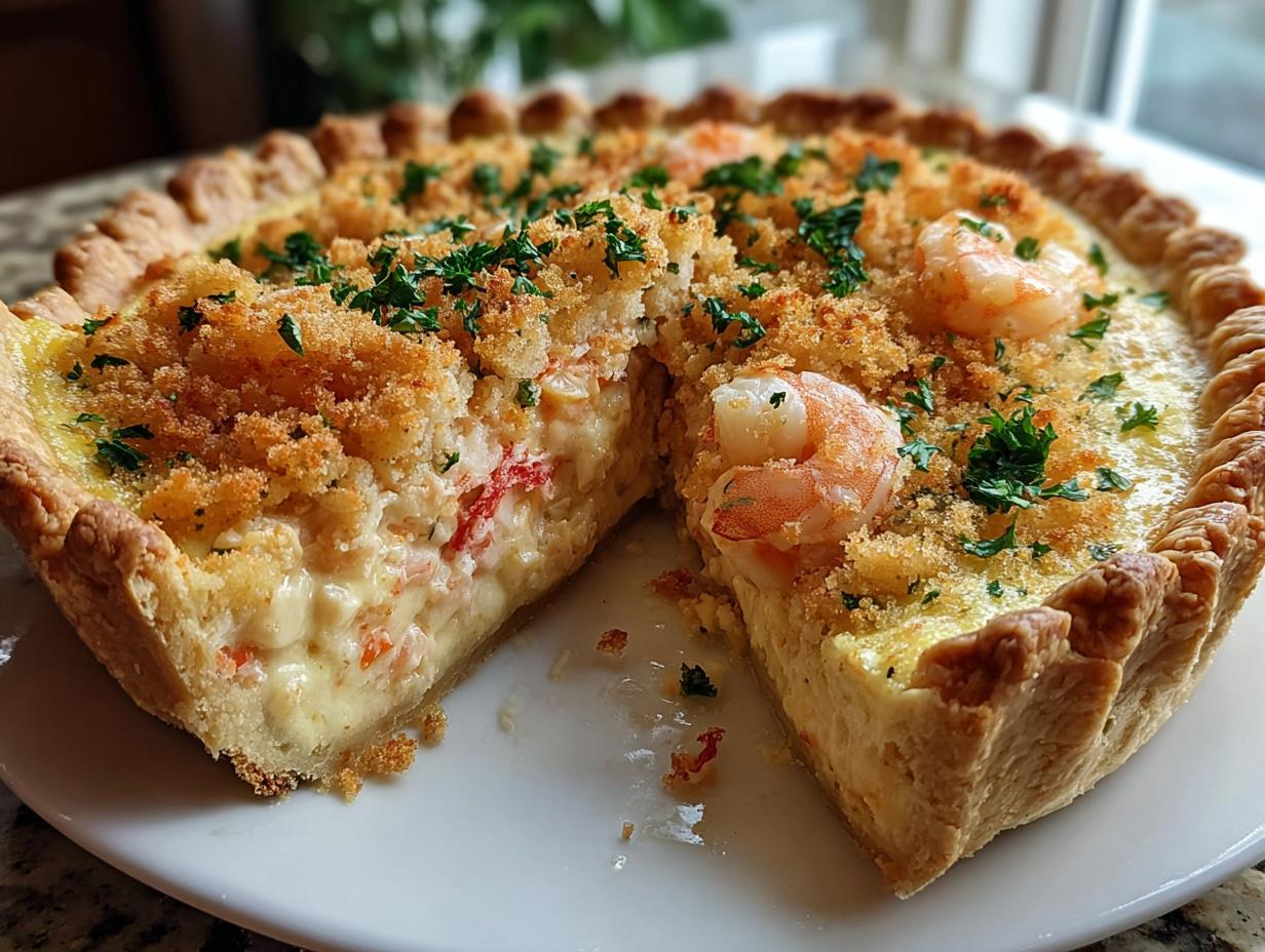 Florida Shrimp Pie: 1 Delicious Gulf Taste 5 Florida Shrimp Pie: 1 Delicious Gulf Taste - Florida Shrimp Pie - additional detail