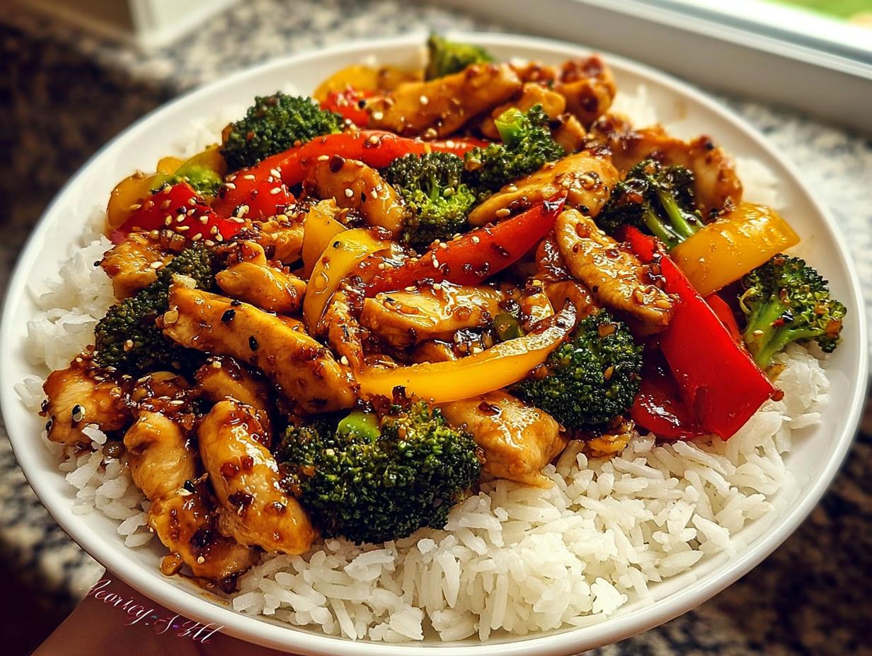 Garlic Chicken Stir Fry