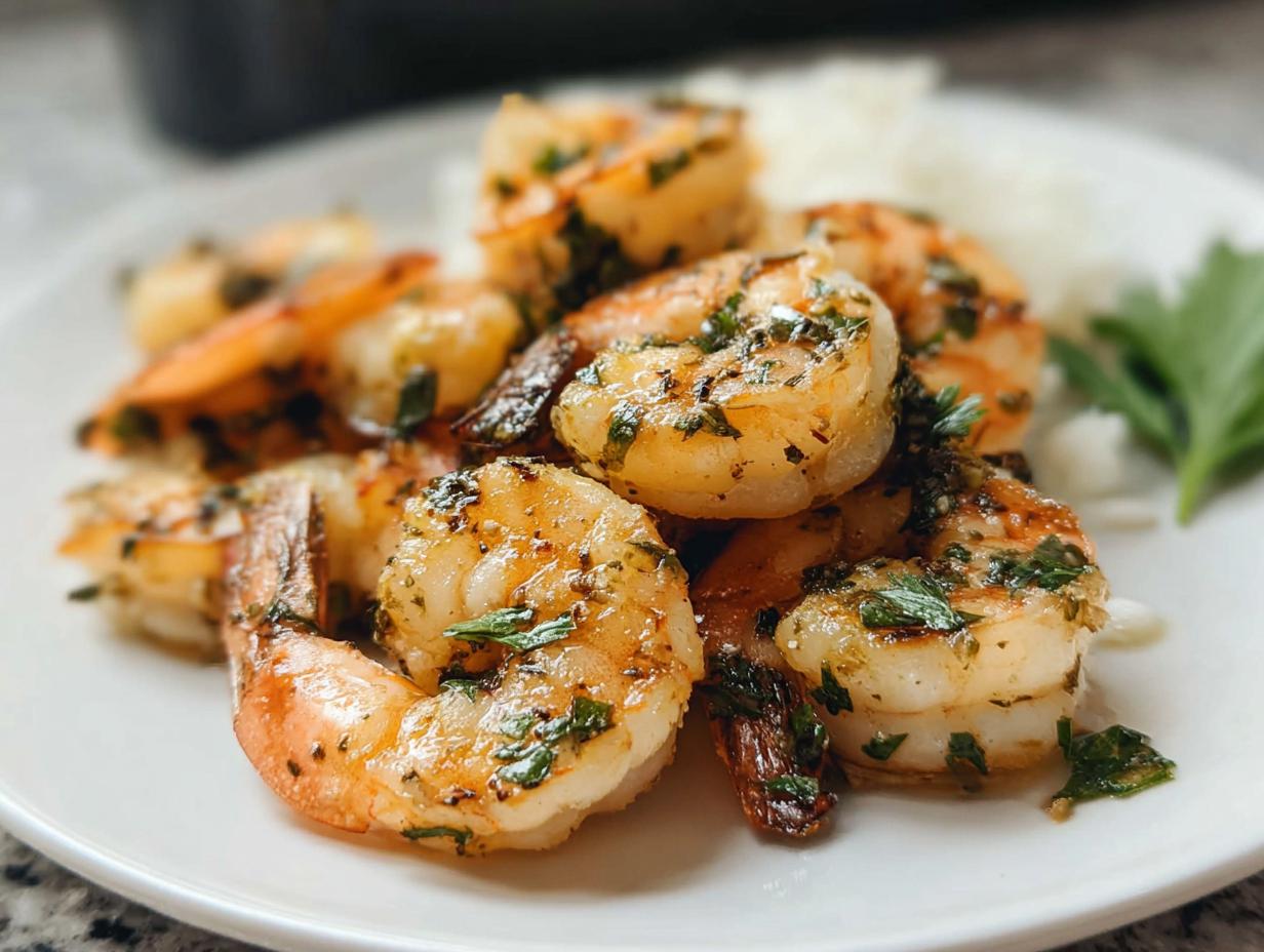 Amazing Garlic Grilled Shrimp Herbs 2 Ways - Garlic Grilled Shrimp Herbs - main visual representation