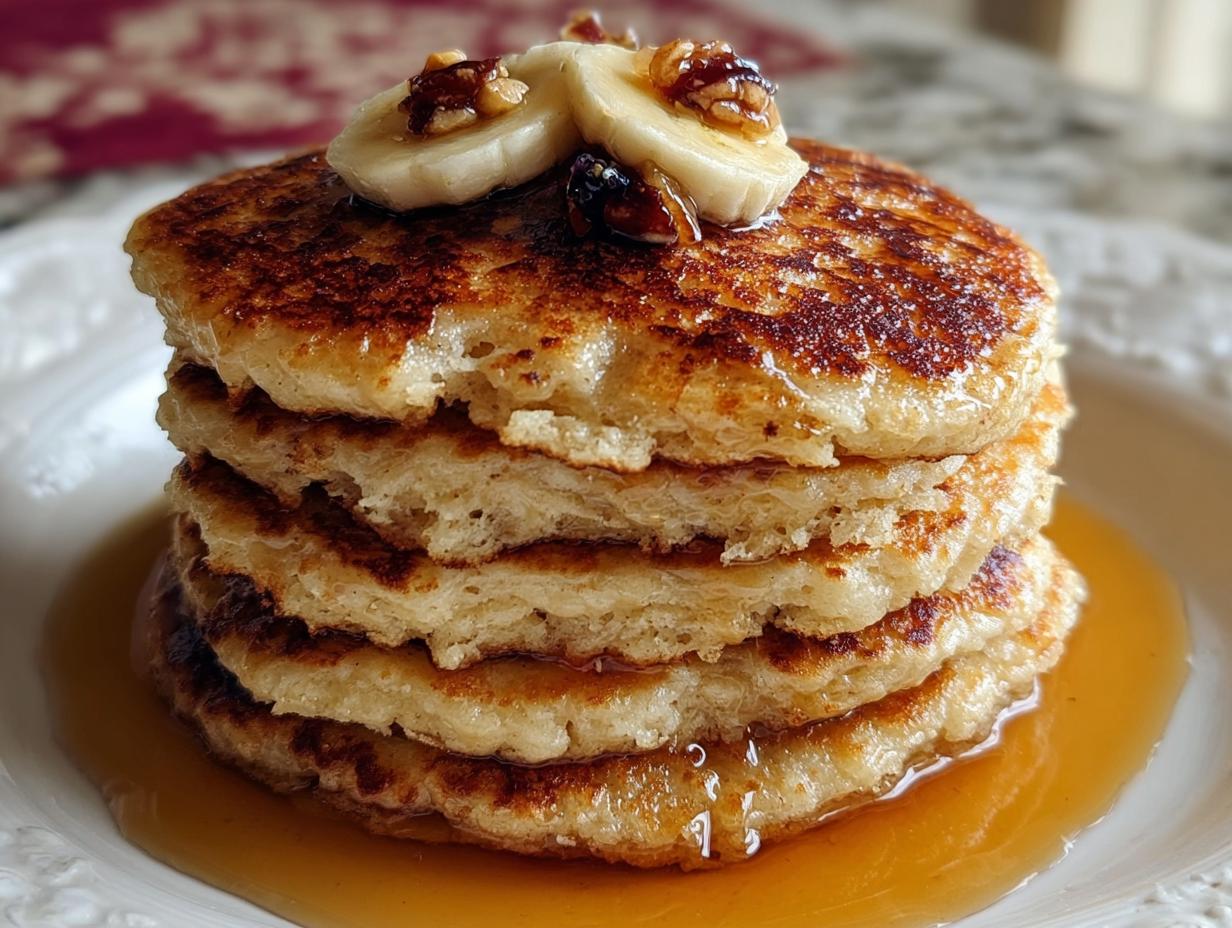 Healthy Fluffy Banana Cottage: 2 Eggs Great - ingredients laid out for making the pancakes